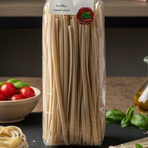 Tagliatelle trafilate al bronzo essiccate a bassa temperatura